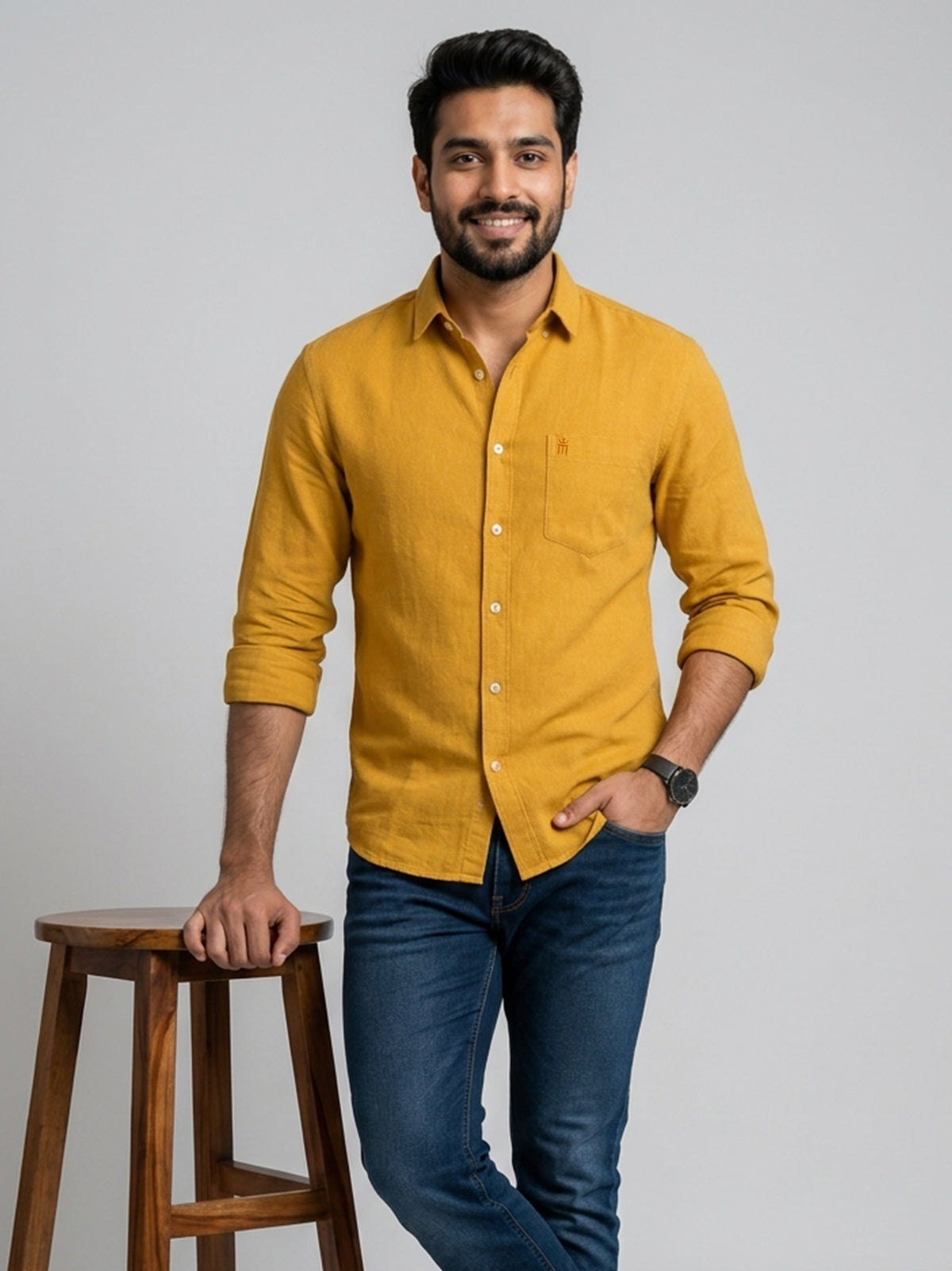 British Crown Casual Color Shirt - 81004