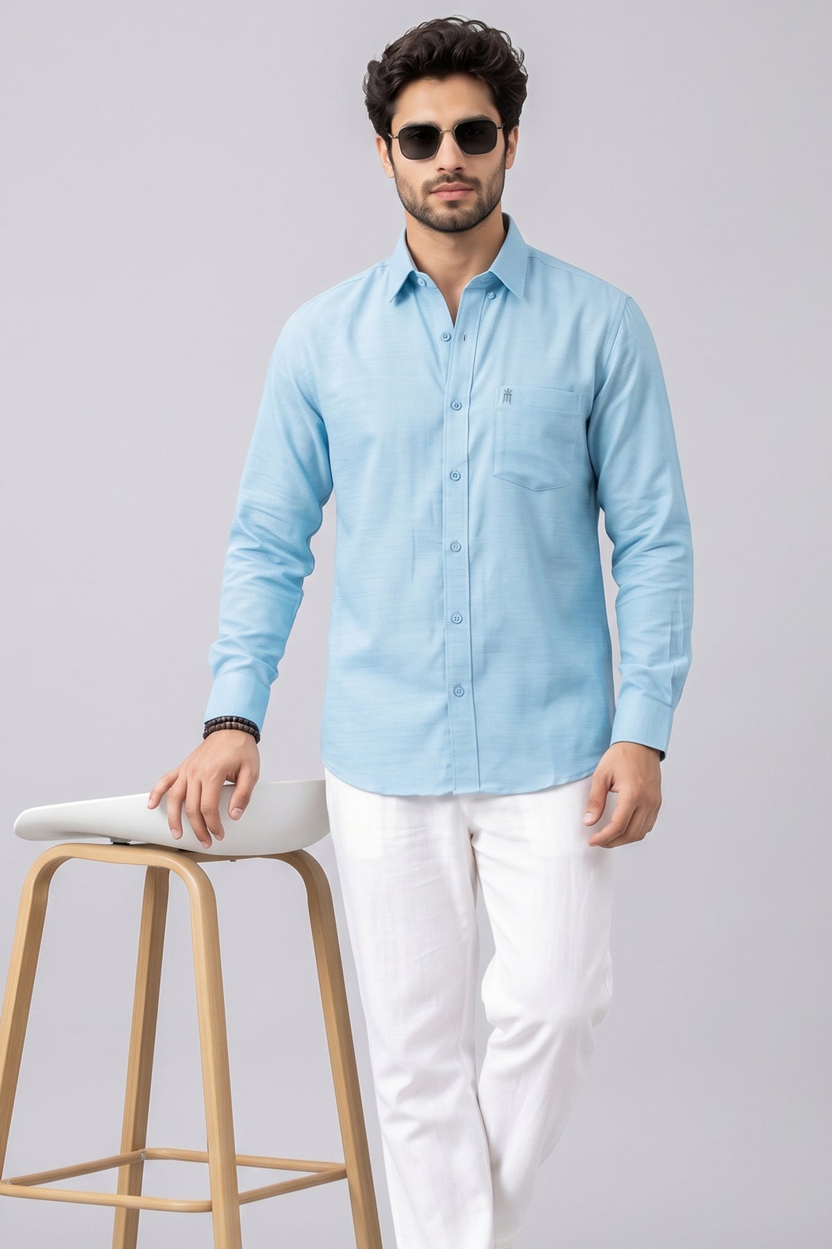 MCR CLUB COLOUR 99104 Full Sleeve Formal Color Shirt For Men