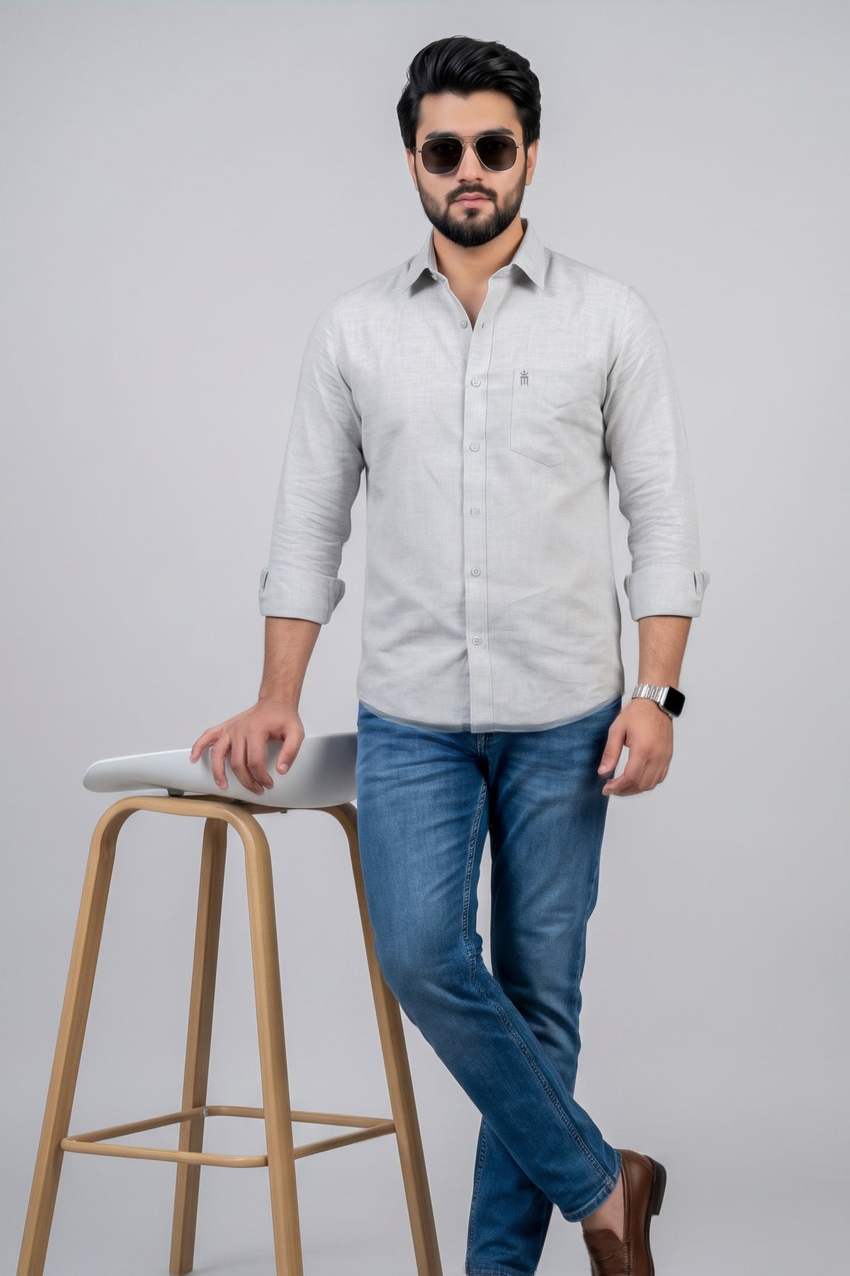 MCR CLUB COLOUR 99102 Full Sleeve Formal Color Shirt For Men