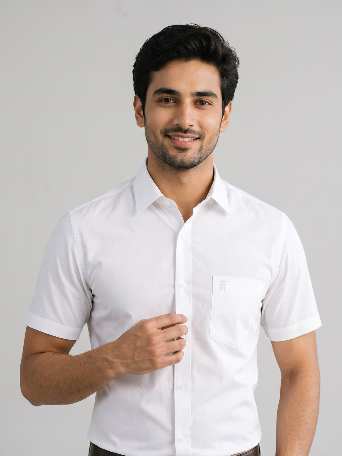 Linex Formal White Shirt For Men