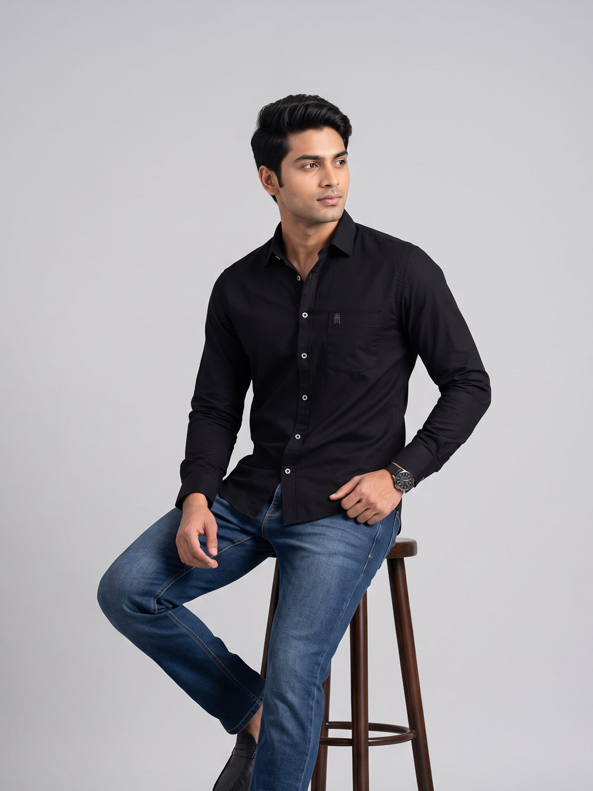 British Crown Casual Color Shirt - 81009