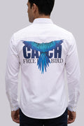 Men Casual Printed White Shirt - Catch