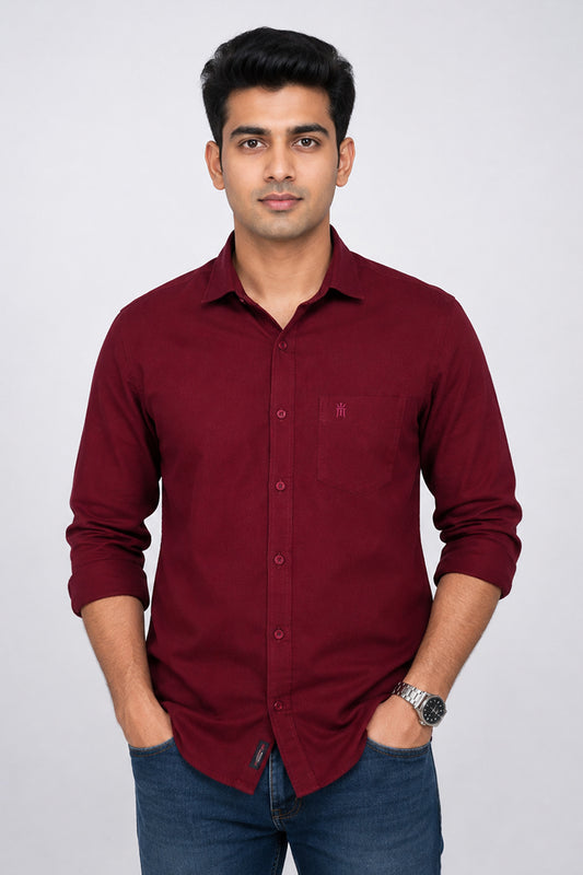 British Crown Casual Color Shirt - 81007