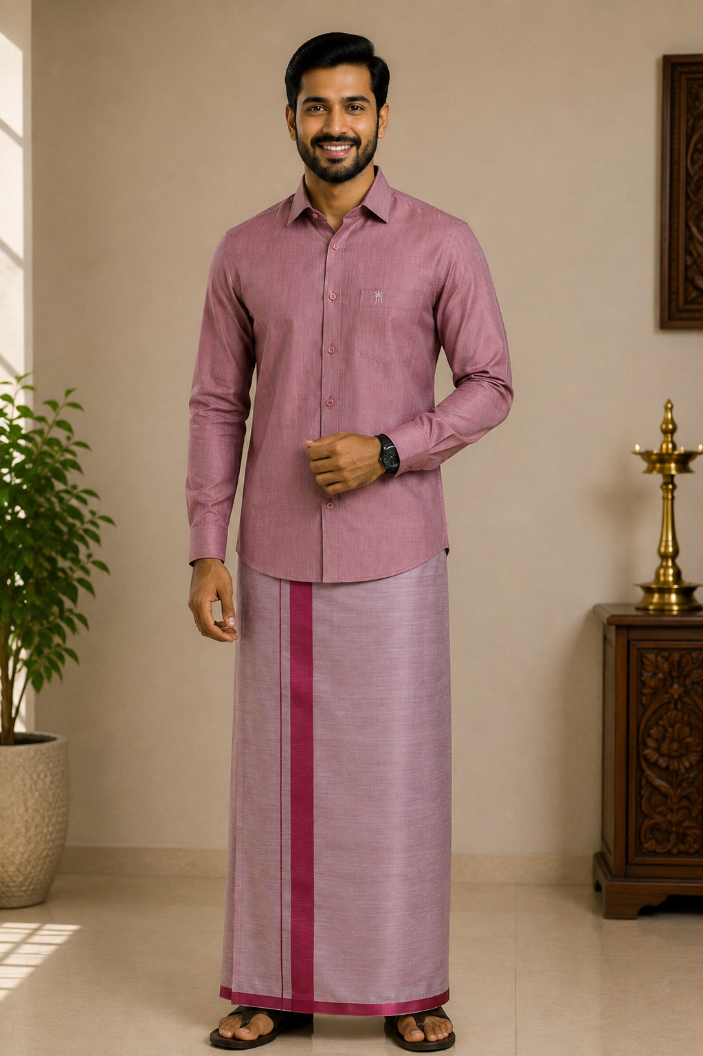 MANGALAM TISSUE SINGLE SET - 10307