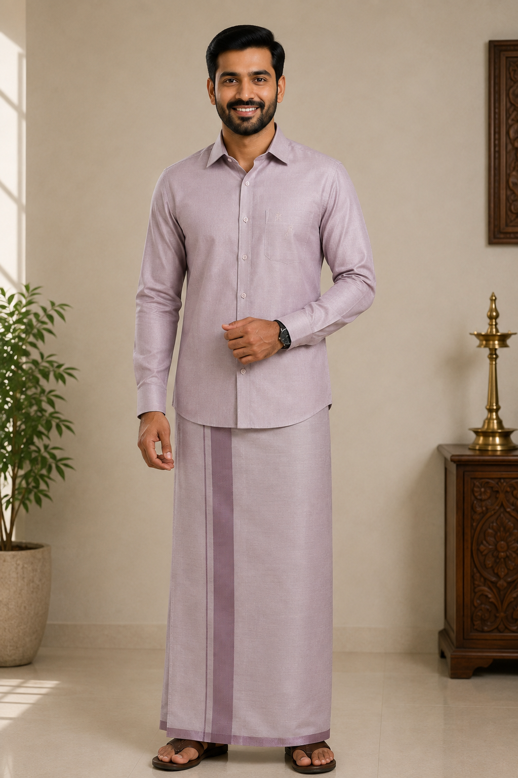 MANGALAM TISSUE SINGLE SET - 10304