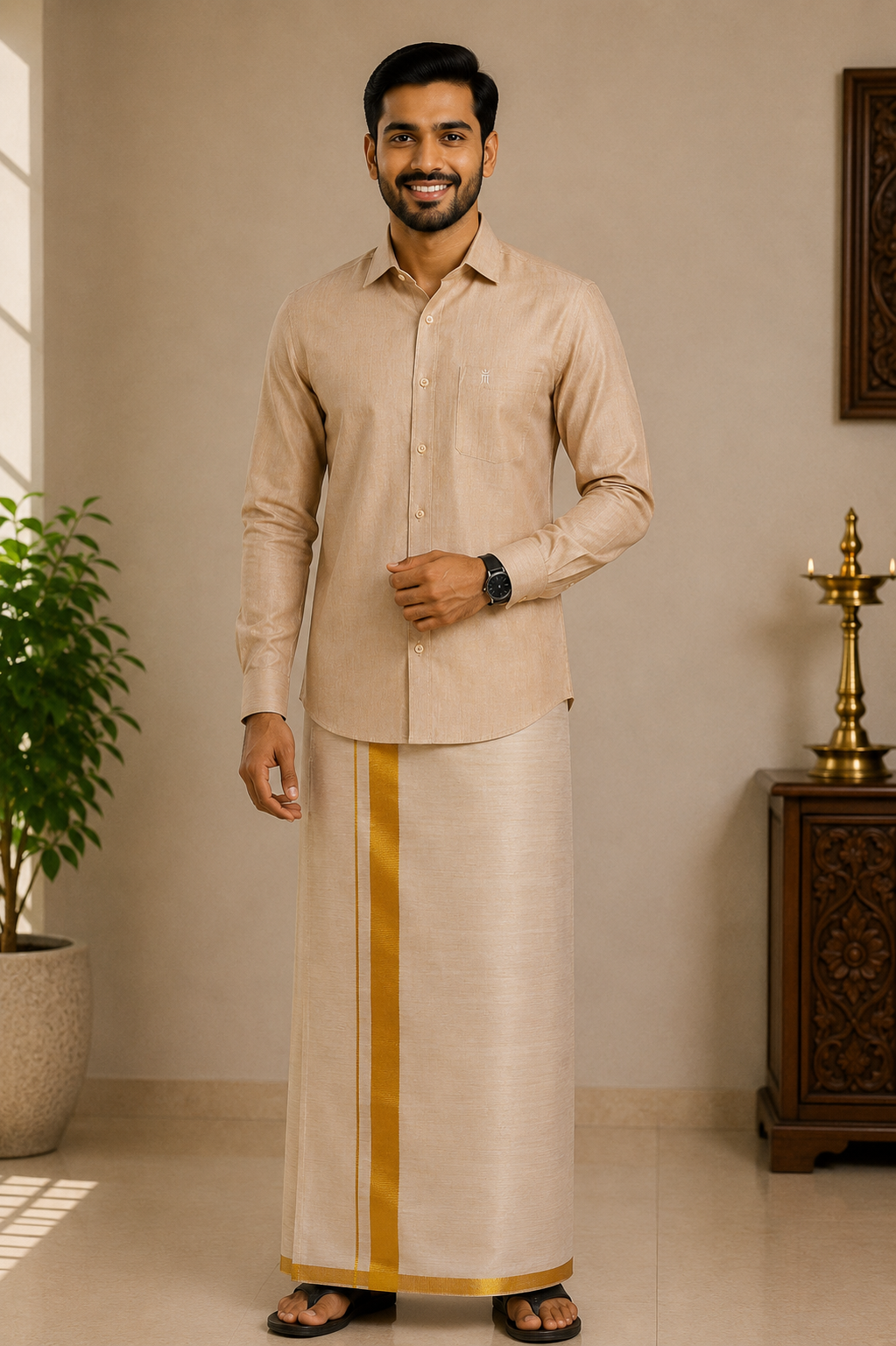 MANGALAM TISSUE SINGLE SET - 10301