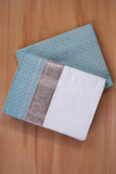 Aayush Cotton Jaquard Shirtings & Dhoti Single Set - D10