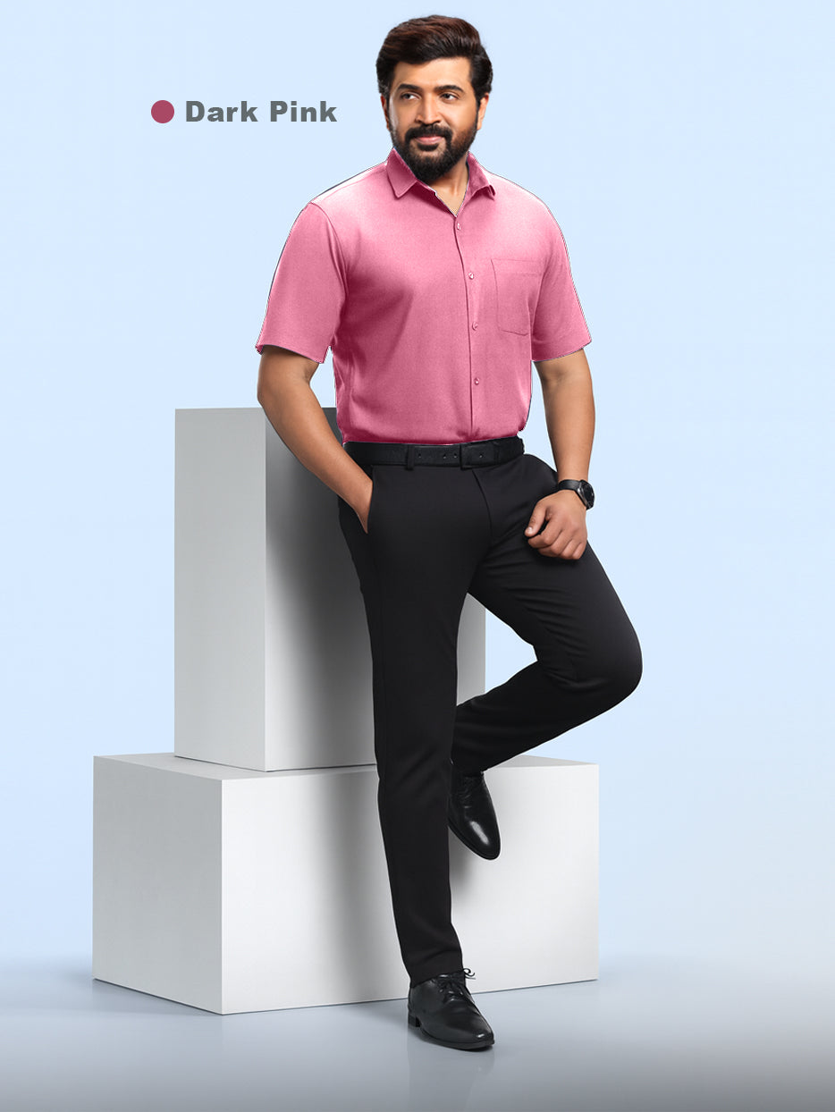 Great MCR Offer Combo Half Sleeve Colour Shirt (Buy 1 get 1 free) - 46 size