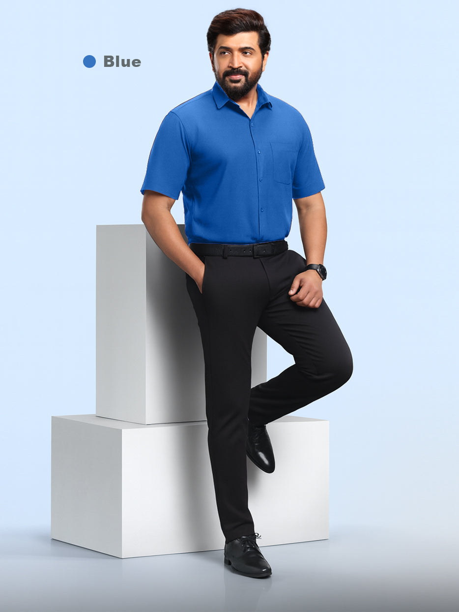 Great MCR Offer Combo Half Sleeve Colour Shirt (Buy 1 get 1 free) - 46 size