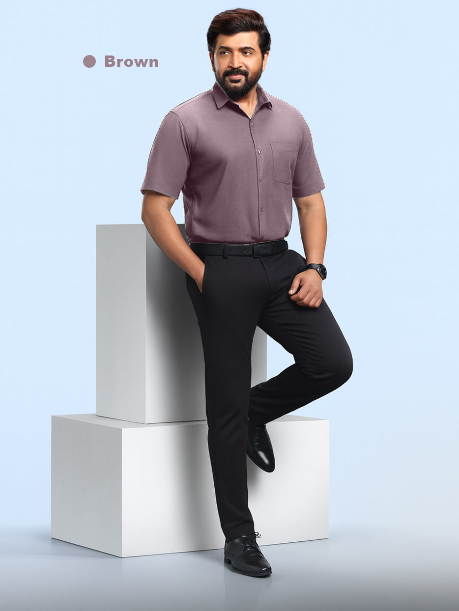 Great MCR Offer Combo Half Sleeve Colour Shirt (Buy 1 get 1 free) - 42 size