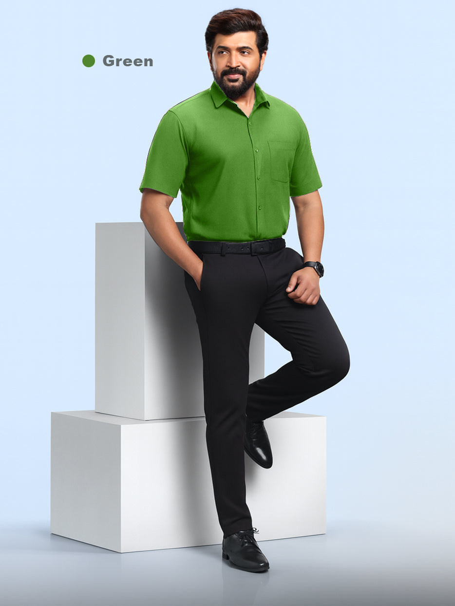 Great MCR Offer Combo Half Sleeve Colour Shirt (Buy 1 get 1 free) - 46 size