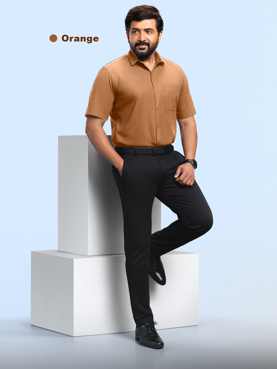 Great MCR Offer Combo Half Sleeve Colour Shirt (Buy 1 get 1 free) - 46 size