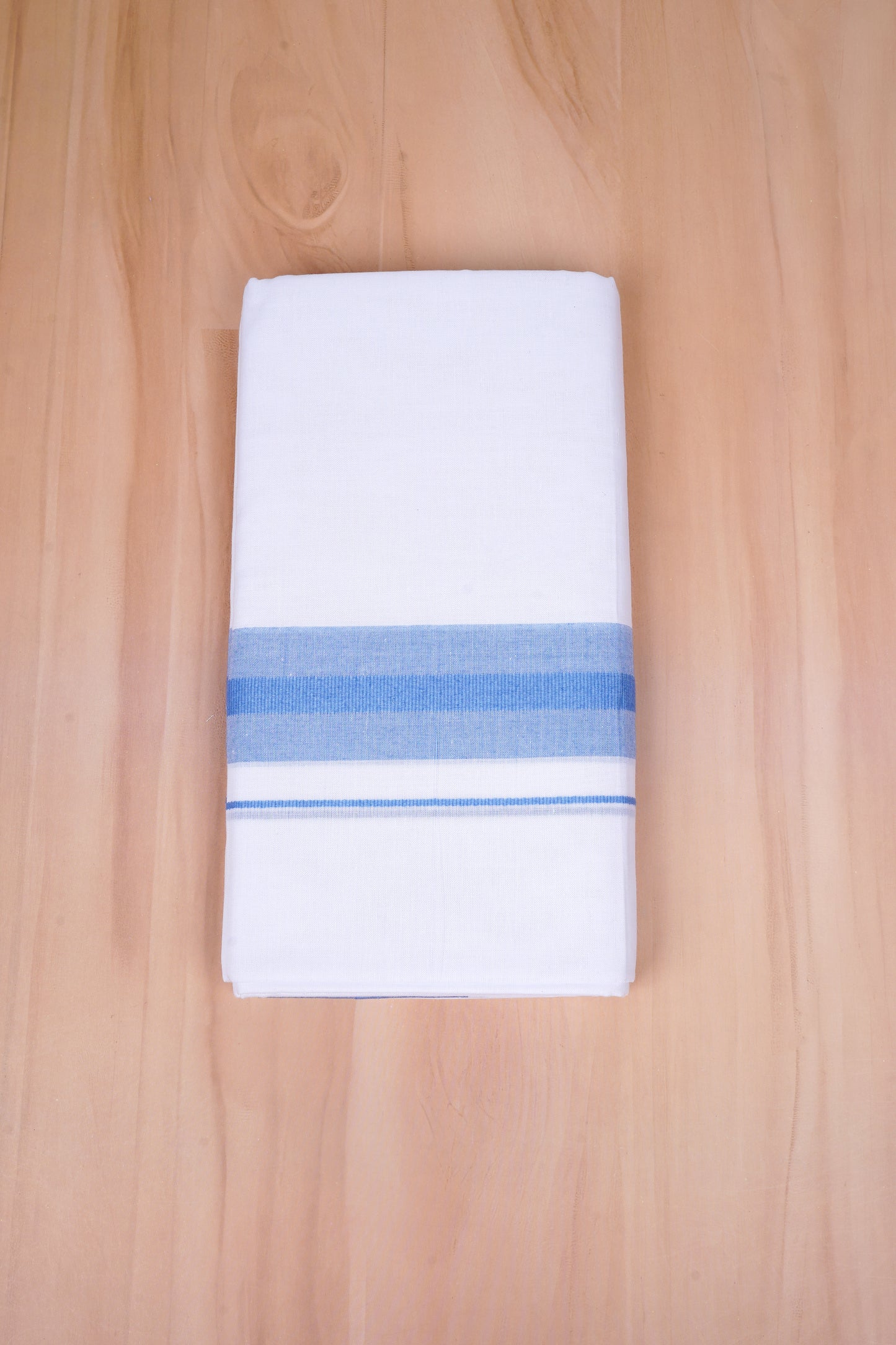 FCD-392 W/D DHOTI 3.80 MTR- Blue 3