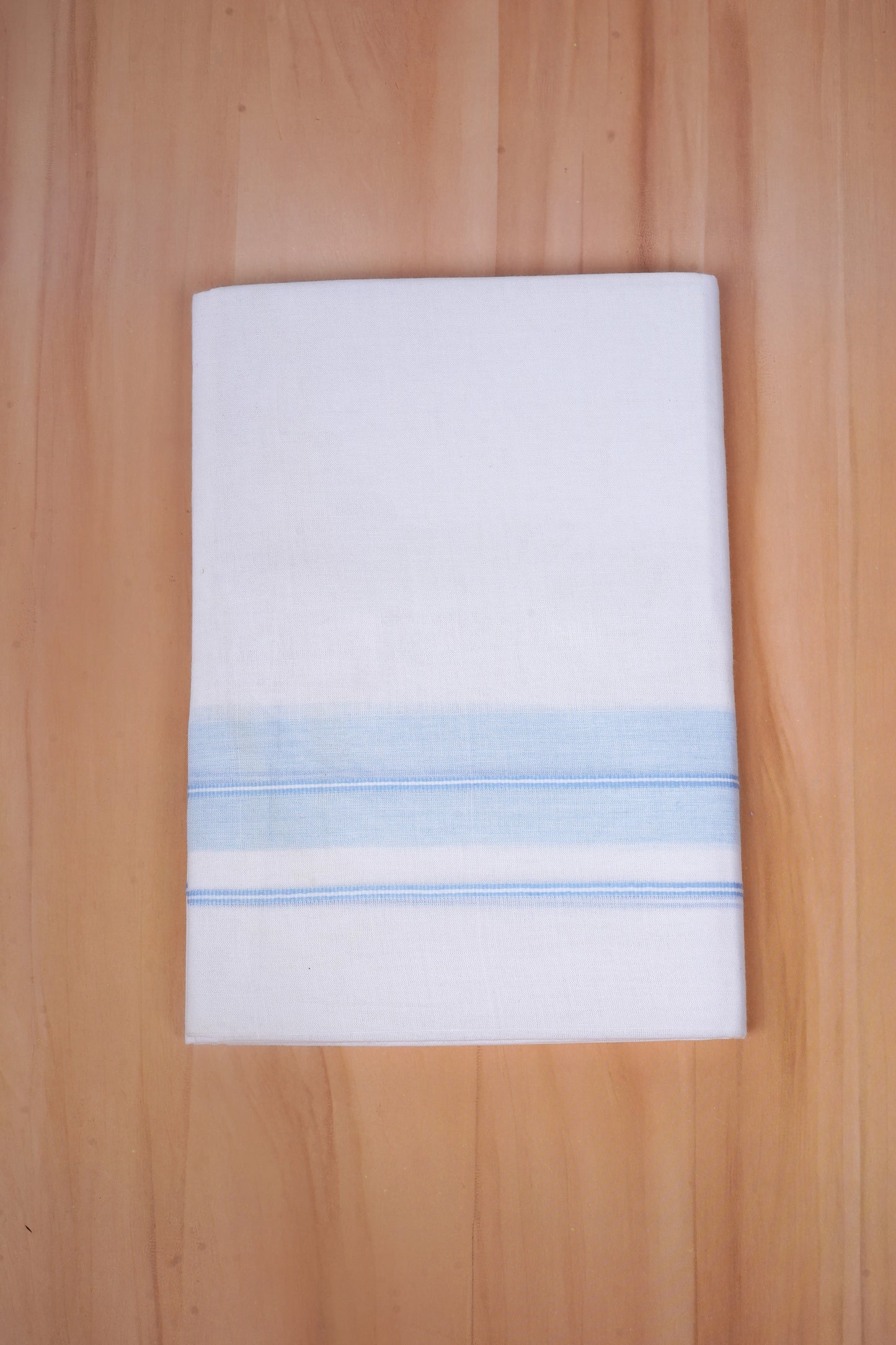 FCD-571 W/D DHOTI 3.80 MTR - Sky Blue
