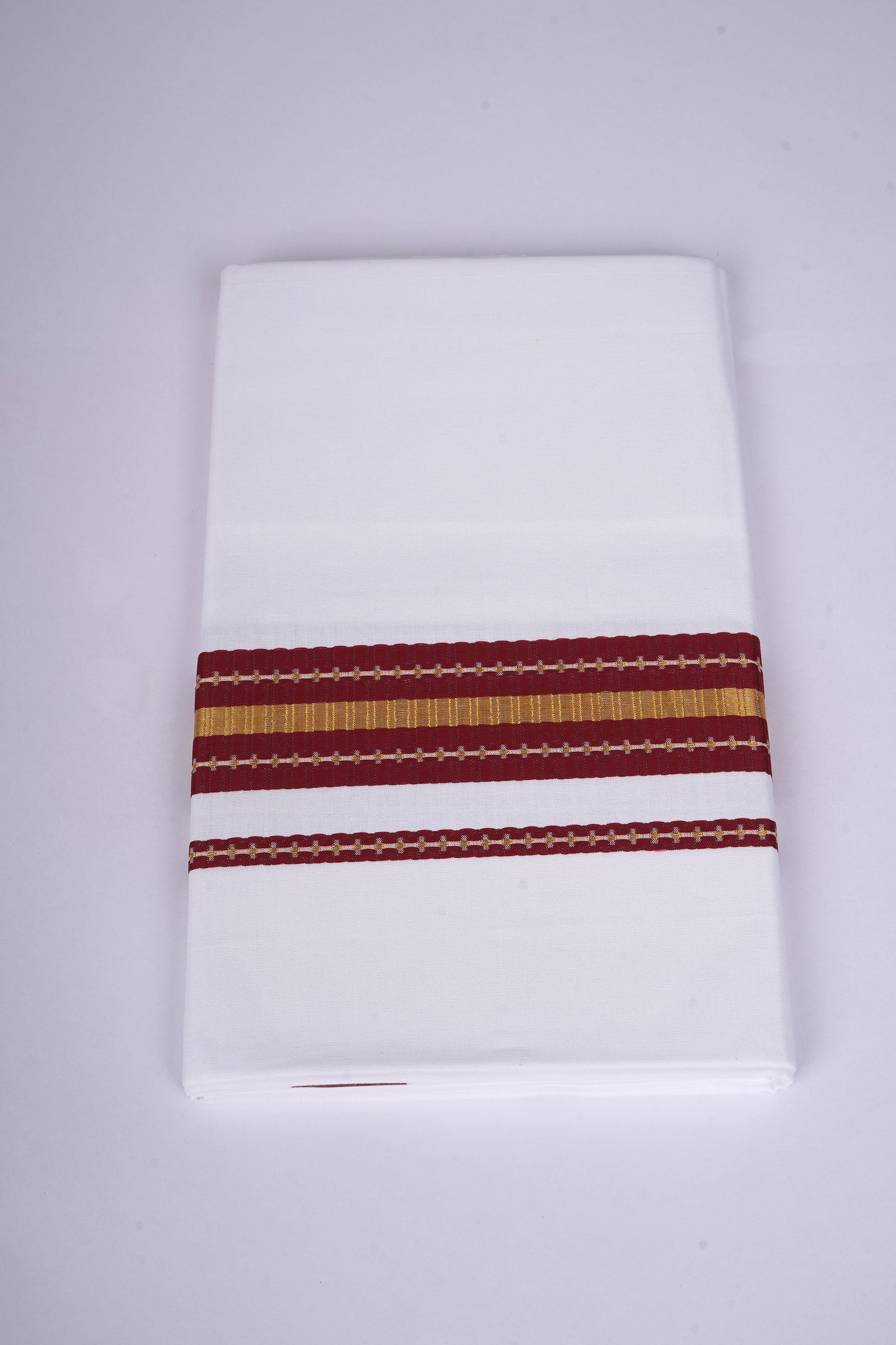 FS-108 W/S DHOTI  2.00 MTR - Dark Brown