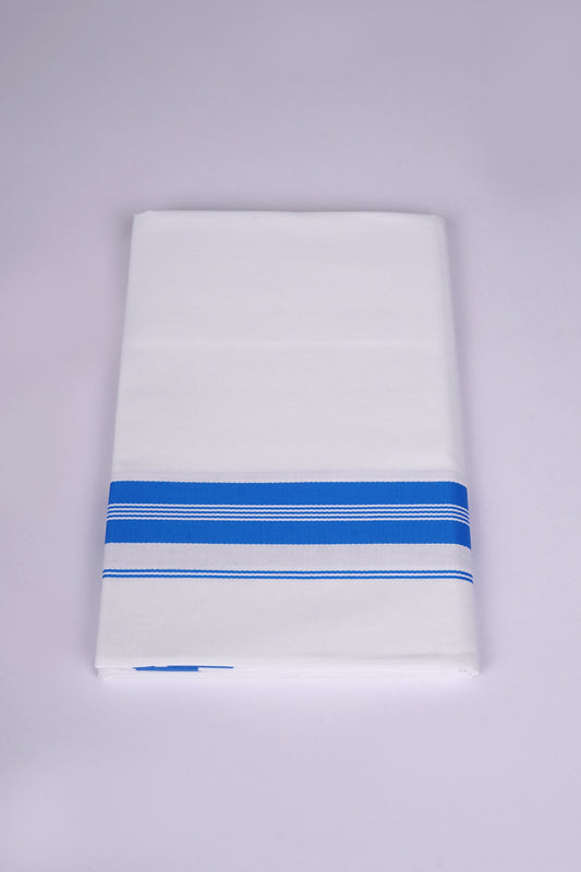 FS-125 W/S DHOTI  1.90 MTR - Blue