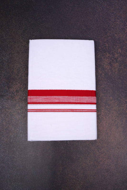 FD-170 W/D DHOTI 3.80 MTR-Red