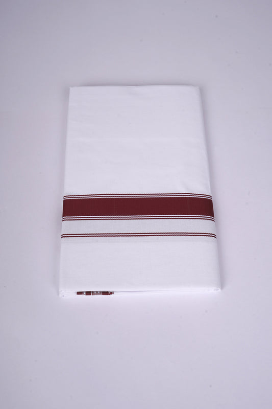 FS-126 W/S DHOTI  1.90 MTR - Dark Brown