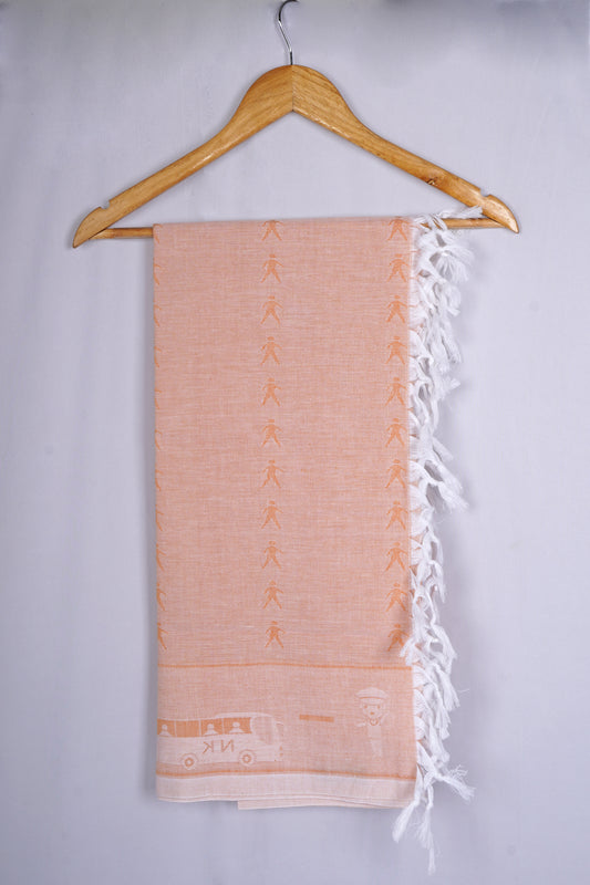 JACQU COTTON COTTON - CBT-19 BATH TOWEL - 30X60 - ORANGE