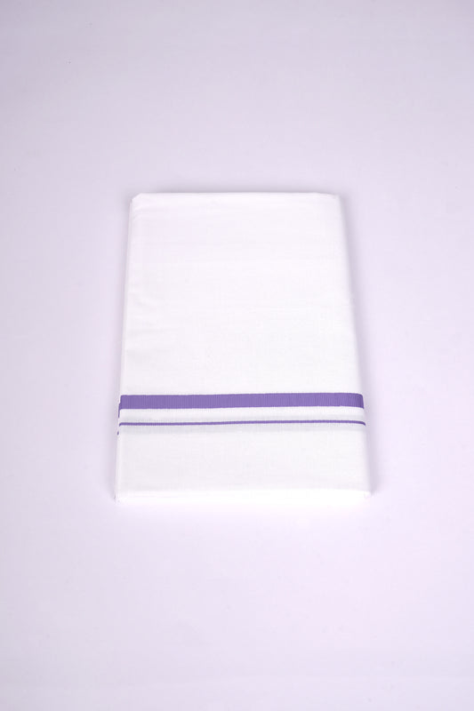 HS-19 W/S DHOTI  1.90 MTR - Purple
