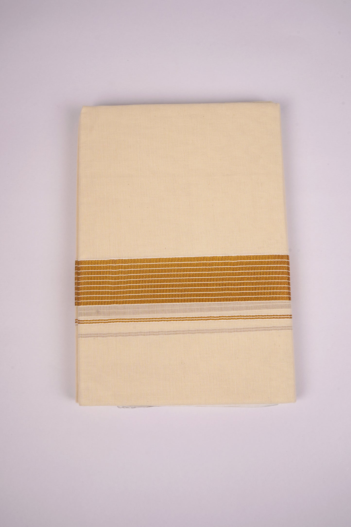 ZENITH GOLD 2 CREAM DOUBLE DHOTHIE 4.00 MTR