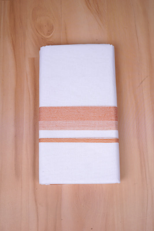 FCD-394 W/D DHOTI 3.80 MTR- Orange