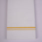 SD-12 W/D DHOTI  3.70 MTR-Yellow