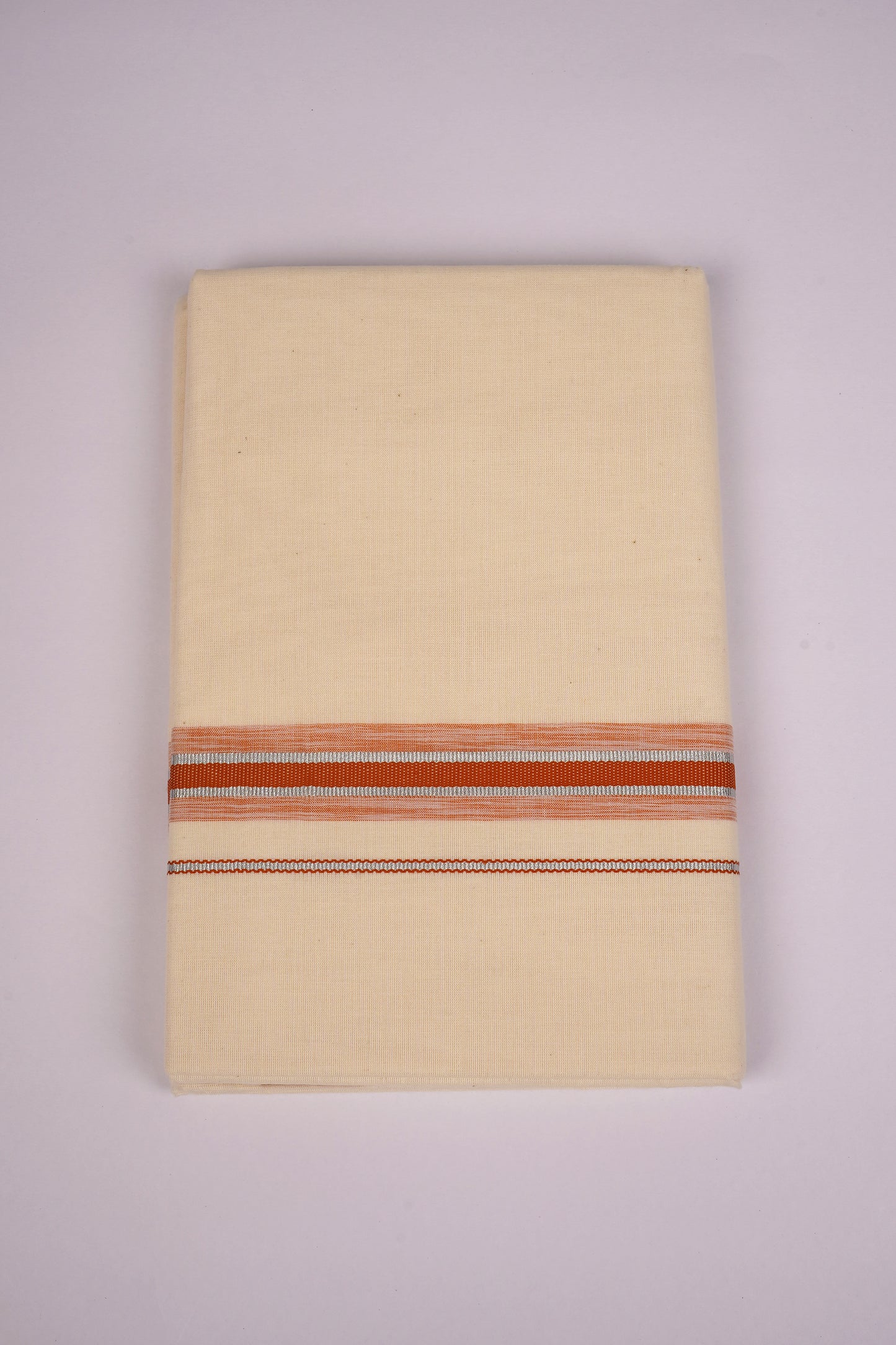 FD-187C C/D DHOTI  3.80 MTR-Brown