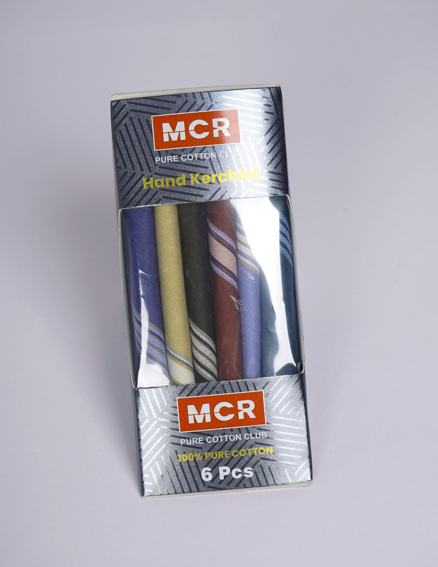 MAXWELL - KF-126 KERCHIEF 6 PCS - 16X16 - ASSORTED COLOR