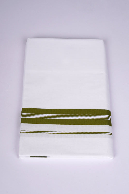FS-125 W/S DHOTI  1.90 MTR - Dark Green