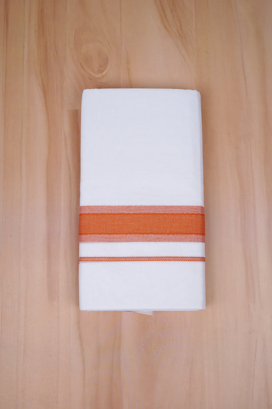 FCD-422 W/D DHOTI 3.80 MTR-Orange