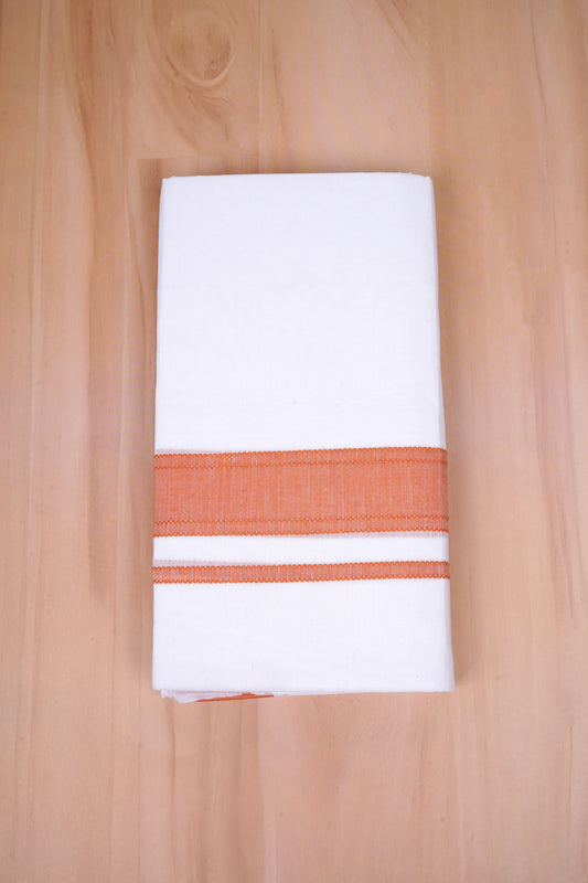 FCD-05 W/D DHOTI 4.00 MTR-Dark orange