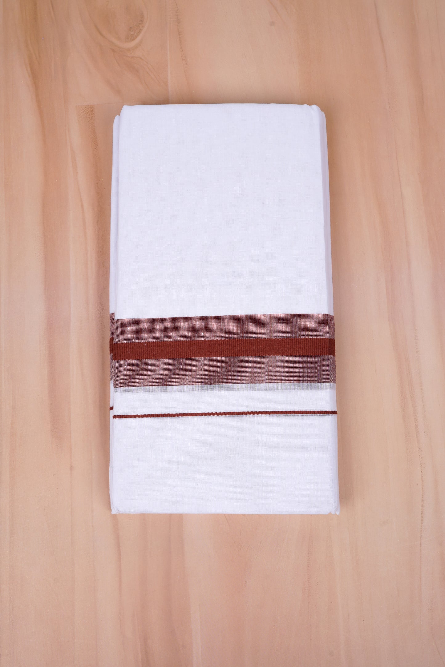 FCD-392 W/D DHOTI 3.80 MTR-Brown