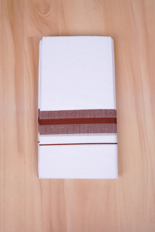 FCD-392 W/D DHOTI 3.80 MTR-Brown