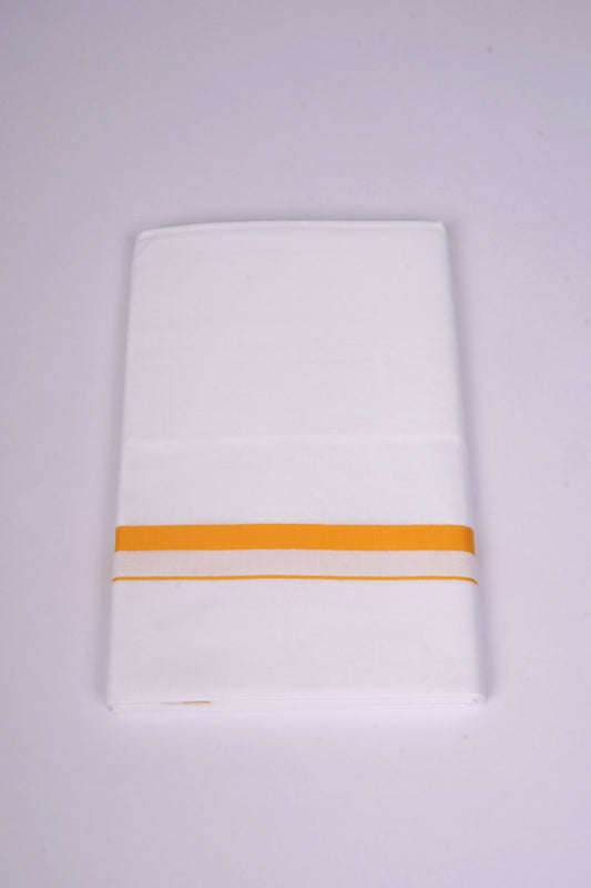 HS-05 W/S DHOTI  2.00 MTR - Yellow