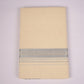 SLD-62C CREAM DOUBLE DHOTI  3.80 MTR