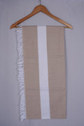 JUMERIA COTTON - CBT-17 BATH TOWEL - 32X64 - LIGHT BROWN