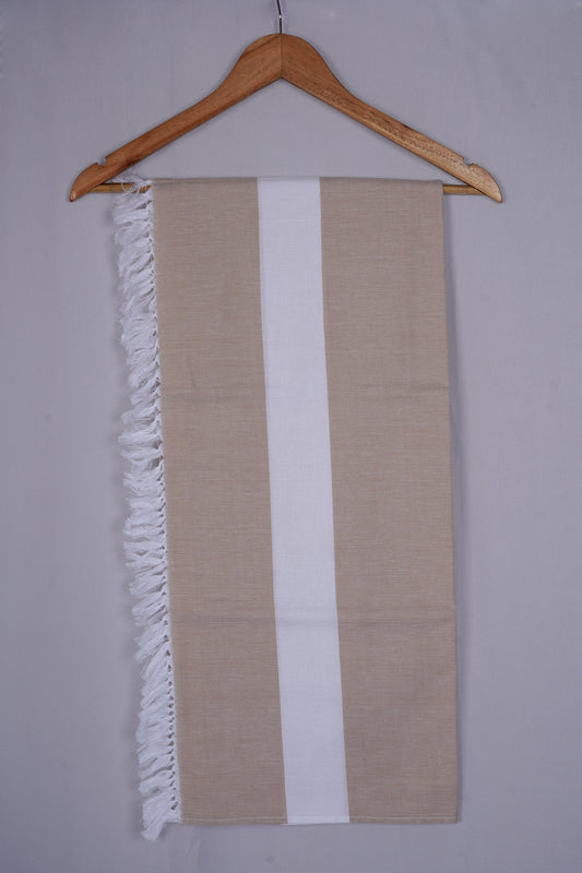 JUMERIA COTTON - CBT-17 BATH TOWEL - 32X64 - LIGHT BROWN