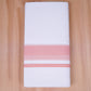 FCD-394 W/D DHOTI 3.80 MTR- Light pink