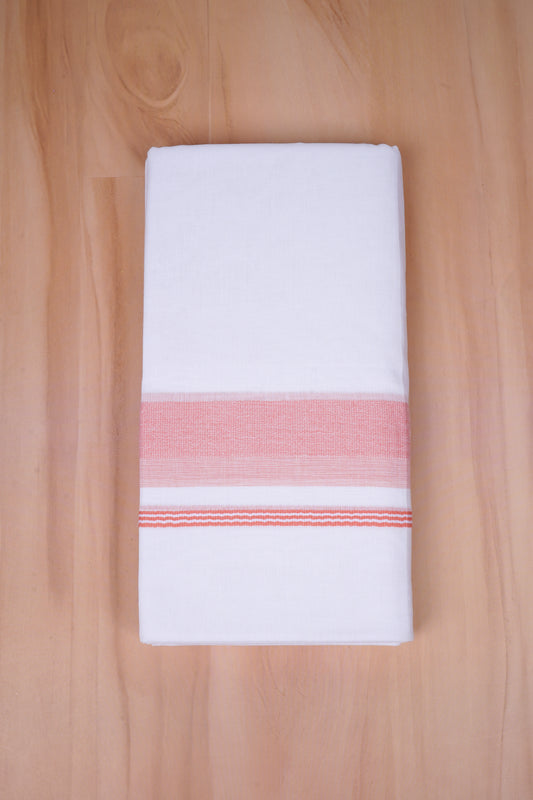 FCD-394 W/D DHOTI 3.80 MTR- Light pink