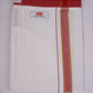 PKT FS-01 VELCRO WHITE SINGLE DHOTI -Orange