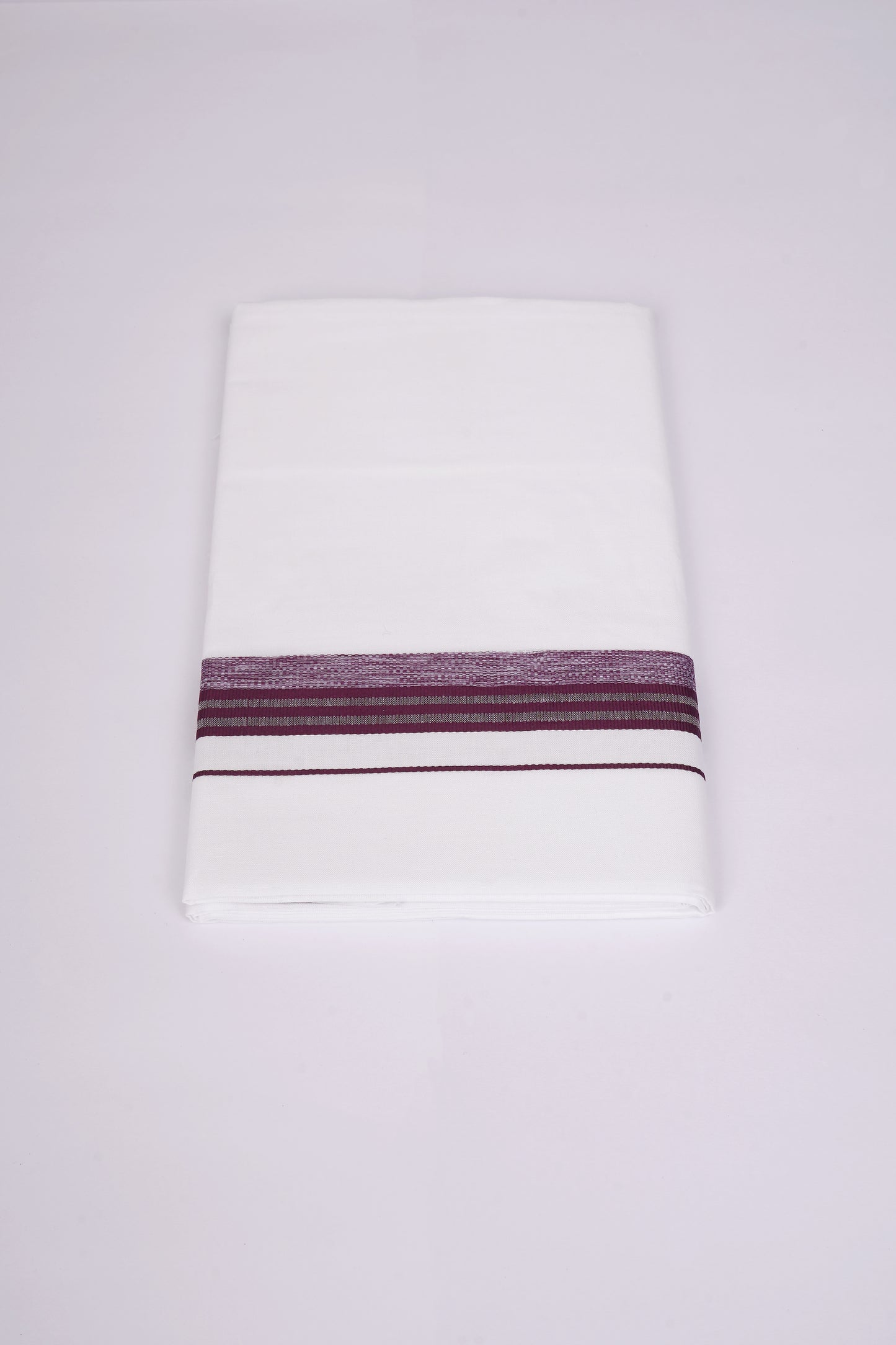 FS-129 W/S DHOTI  1.90 MTR - Dark Violet