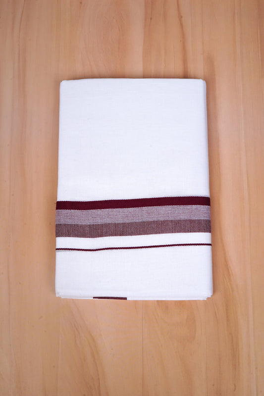 FCD-602 W/D DHOTI 3.80 MTR - Maroon