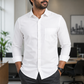 Mega Formal White Shirt For Men-Apple Cut