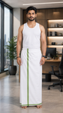 Easy Fit Fancy W/S Dhoti - Green