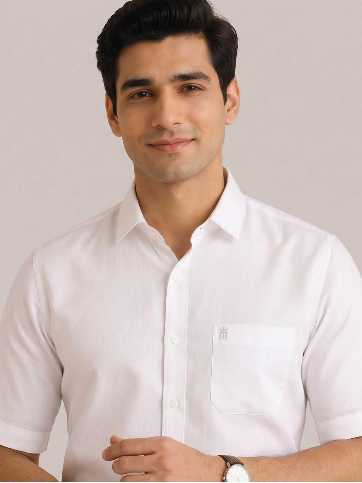 Captain Formal White Shirt For Men