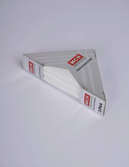 BRAVO - KF-122 KERCHIEF 3 PCS - 16X16 - WHITE - 3 PCS