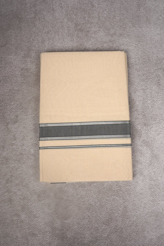 FD-178C C/D DHOTI  3.80 MTR-Light gray