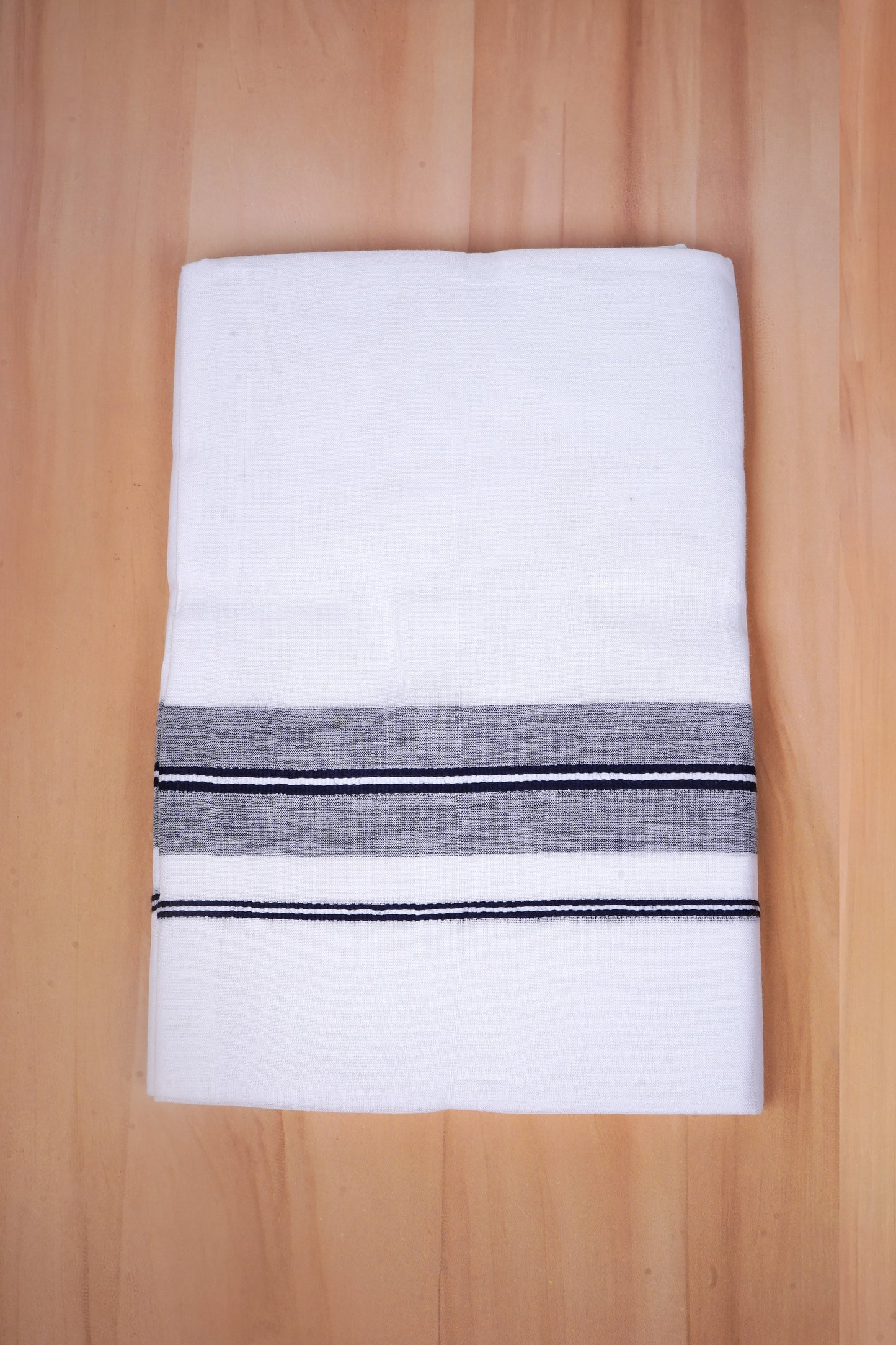 FCD-571 W/D DHOTI 3.80 MTR - Dark Blue
