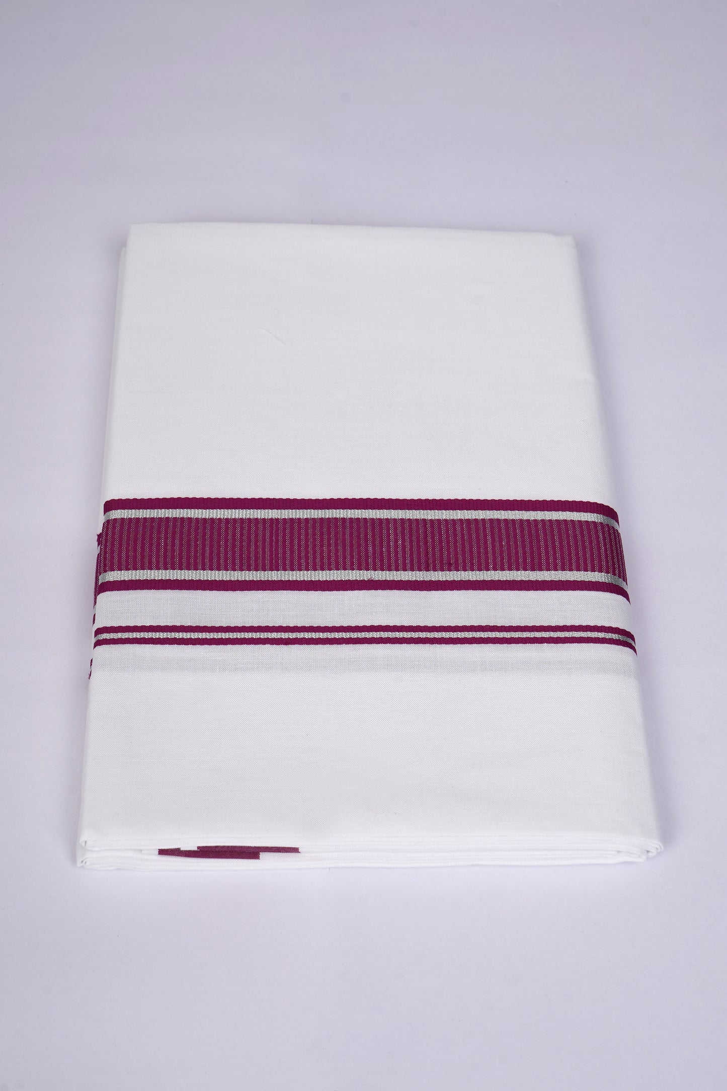 FS-130 W/S DHOTI  1.90 MTR - Dark Violet